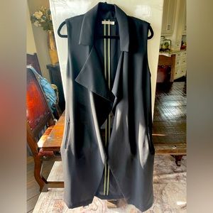 Hazel black 3/4 LENGHTH vest